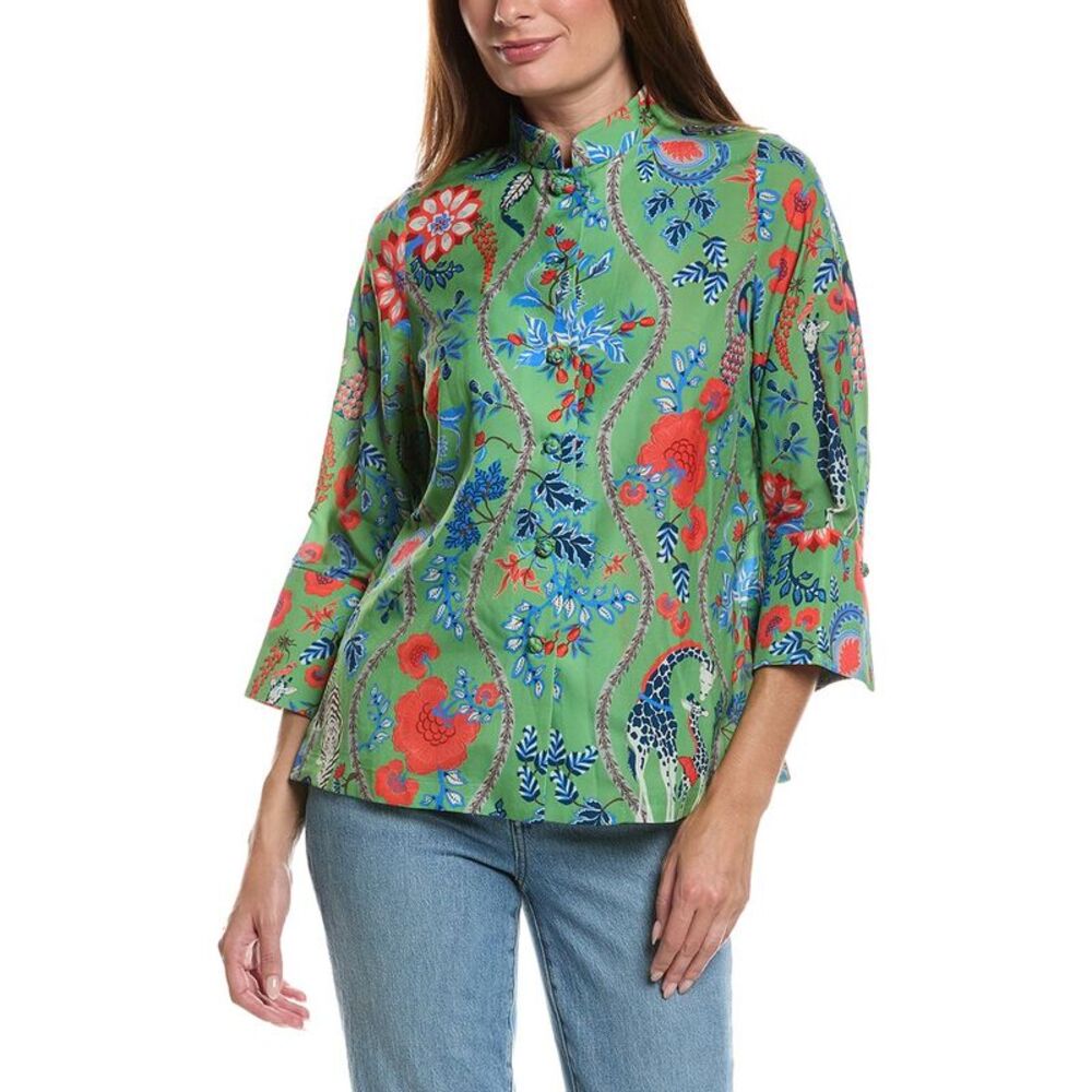 Gretchen Scott Womens Forget Me Knot Top